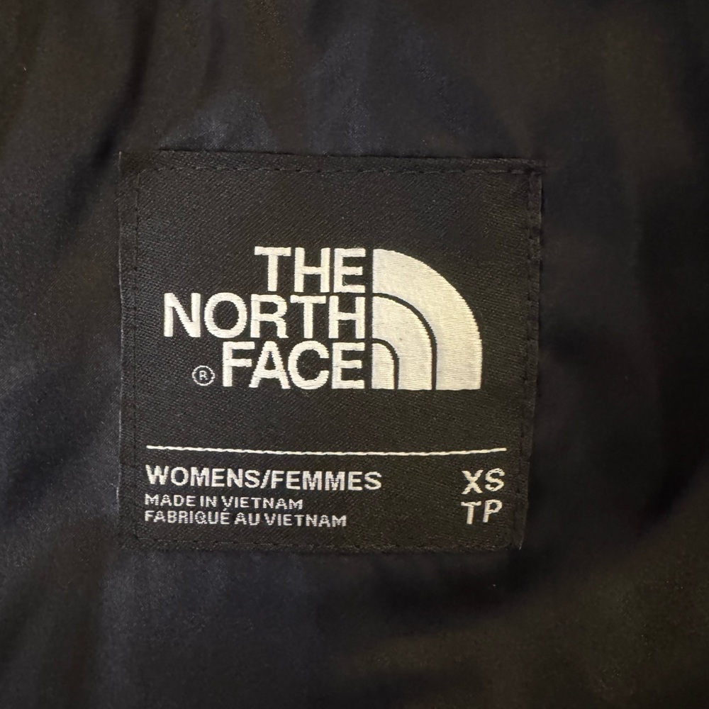 North Face 550 Long Black Puffer Coat - Picture 9 of 14